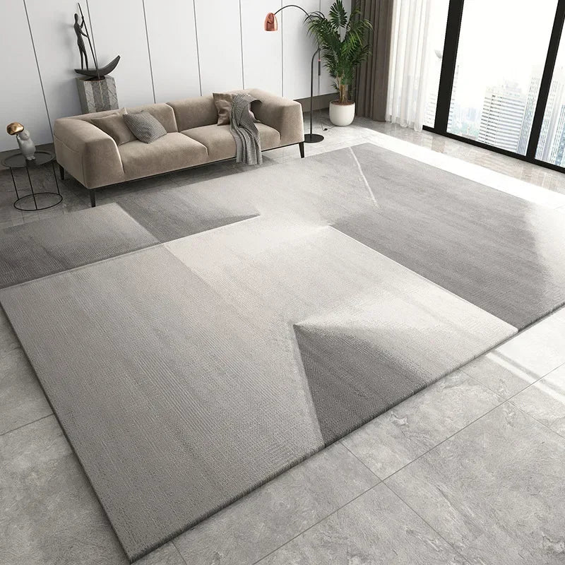 Nordic Carpet Living Room Ink Splash Abstract Area Rug Large Room