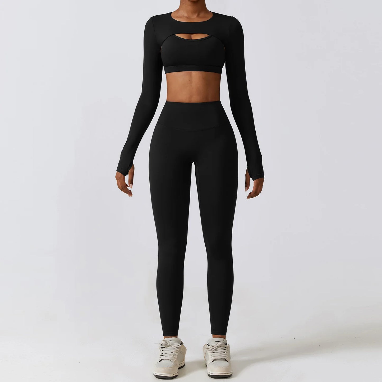 Women 2/3pcs Workout Outfits Yoga Sets, Sportswear,Workout Clothing