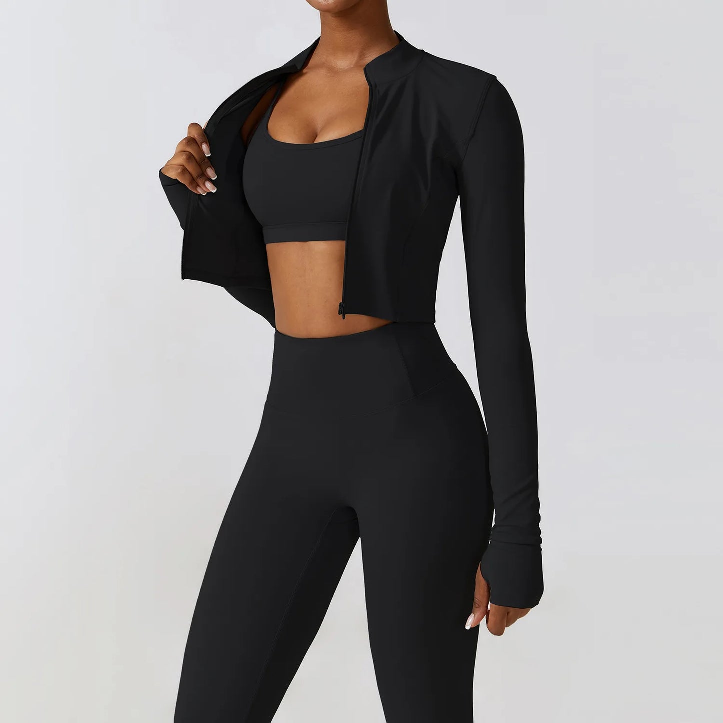 Women 2/3pcs Workout Outfits Yoga Sets, Sportswear,Workout Clothing