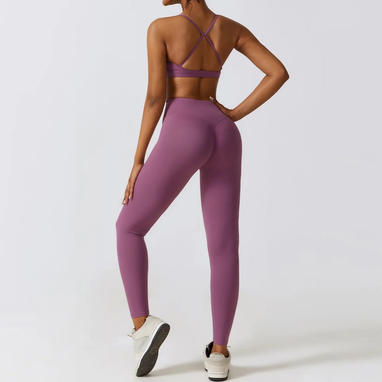 Women 2/3pcs Workout Outfits Yoga Sets, Sportswear,Workout Clothing