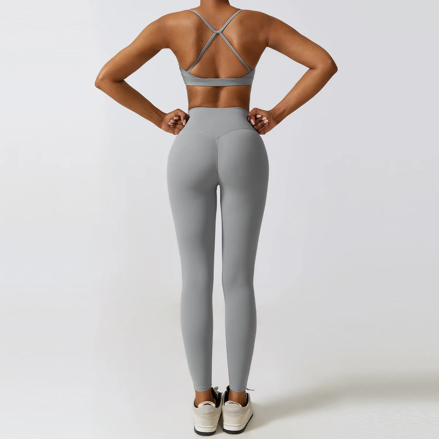 Women 2/3pcs Workout Outfits Yoga Sets, Sportswear,Workout Clothing