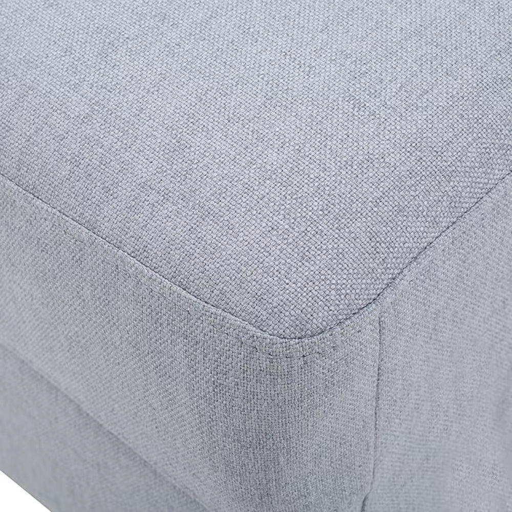 Sofasset, Modular Sectional Sofa with Reversible Chaises,Square Armrests and Comfortable Padded Backrests, L Shaped Corner Sofá