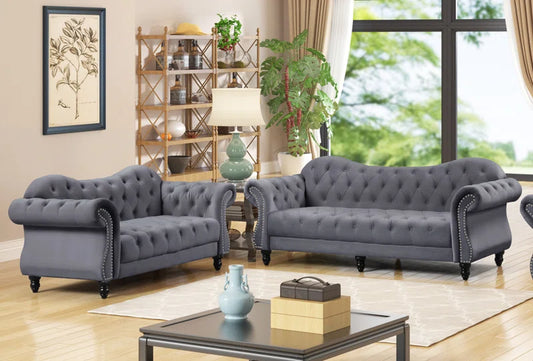 Iresha 2 - Piece Velvet Living Room Set