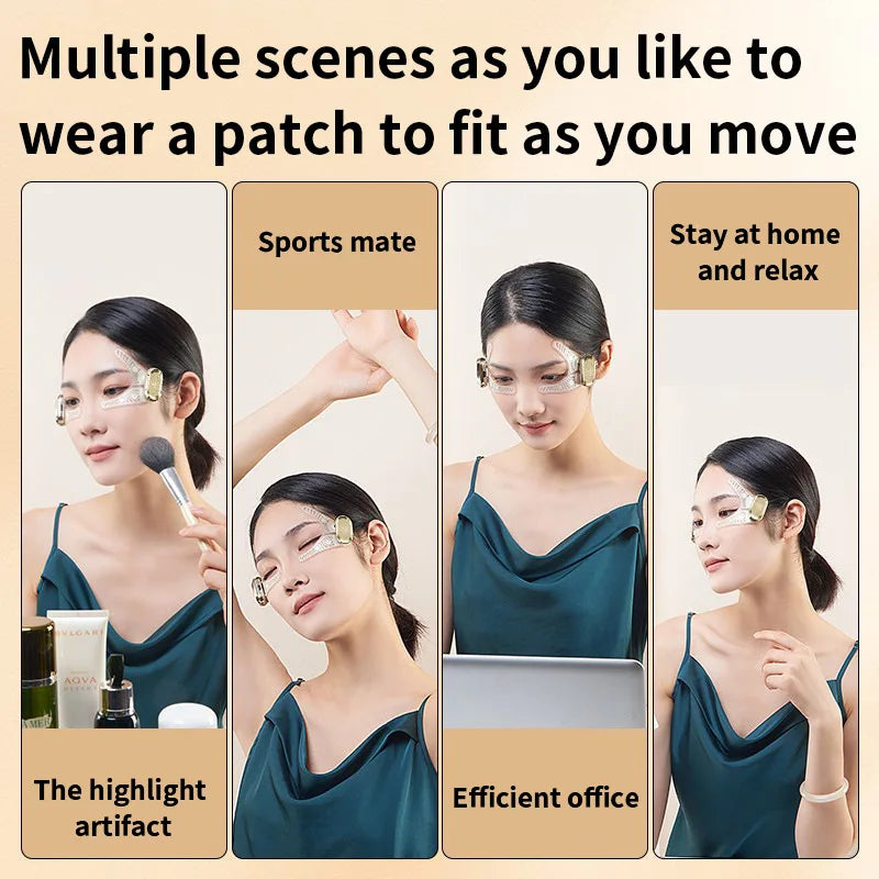 EMS Eye Mask Patch Face Eye Massager Muscle Stimulator Facial Massagers