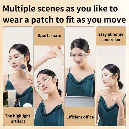 EMS Eye Mask Patch Face Eye Massager Muscle Stimulator Facial Massagers