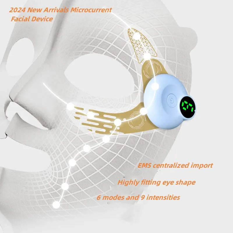 EMS Eye Mask Patch Face Eye Massager Muscle Stimulator Facial Massagers