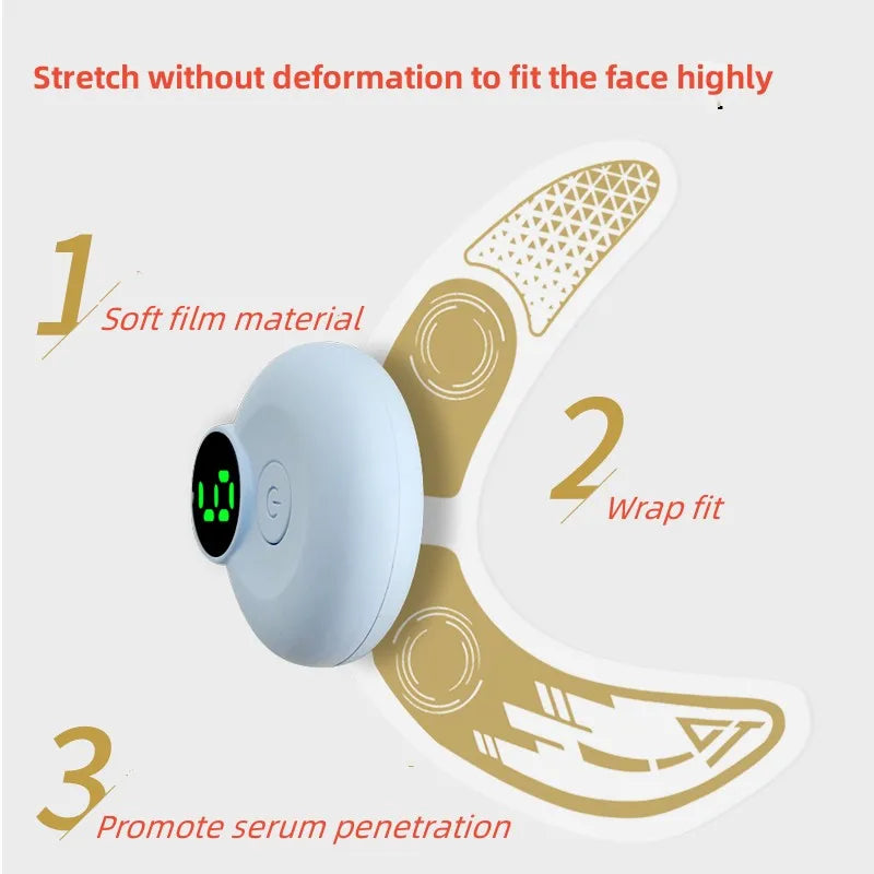 EMS Eye Mask Patch Face Eye Massager Muscle Stimulator Facial Massagers